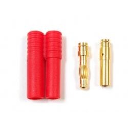 CONECTOR ORO 4mm M+E