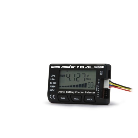 CHEQUEADOR DE BATERIAS 2-7 LIPOS