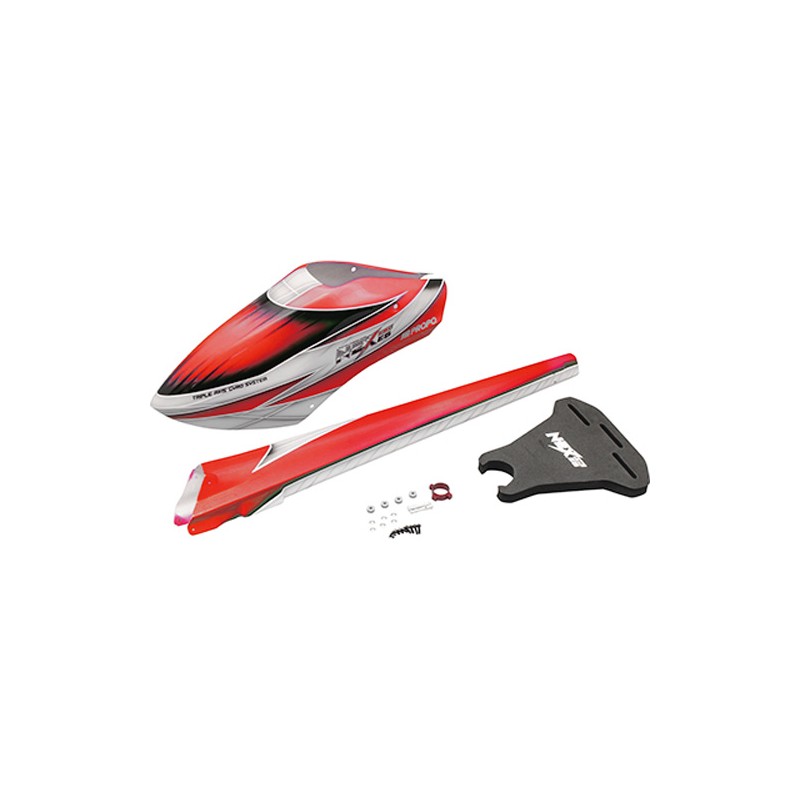 SET DE FUSELAJE COMPLETO PARA EL JR NEX E6-550 ROJO. JR82415