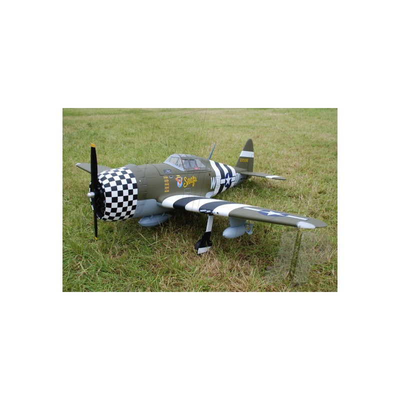 P-47 Thunderbolt Razorback, seagull p-47 gasolina "razorback", seagull model p-47, P-47 RAZORBACK 2