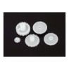 PIÑONES SERVO JR DS11/3025/35, SERVO GEAR SET FOR JR3025, JR3125, JR3035, JR DS11