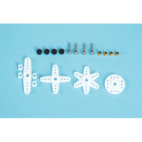 'accesorio', 'servo', 'brazo servo', 'set servo', 'graupner', 'aeromodelismo'