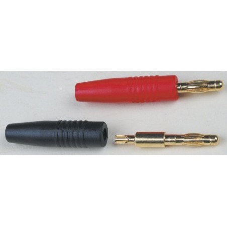 'Banana roja/negra 4mm', ' conector', 'electronica'