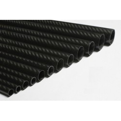 Tubo de carbono 12mm exterior 10mm interior