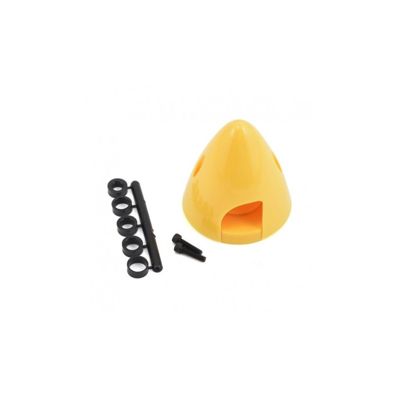 'DUB263','DUBRO CONO','SPINNER 1-3/4','CONO 38 MM AMARILLO'