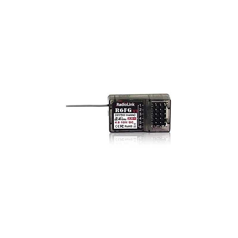 'RADIOLINK','RECEPTOR PARA COCHE RC','RADIOCONTROL RECEPTOR COCHE','RADIO CONTROL COCHE', 'R6FG'