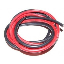 CABLE SILICONA 14AWG  ROJO/NEGRO