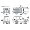 RGT RESCUER CRAWLER 1/10 NEGRO