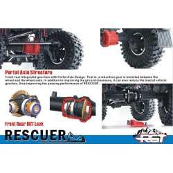RGT RESCUER CRAWLER 1/10 NEGRO
