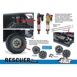 RGT RESCUER CRAWLER 1/10 GRIS