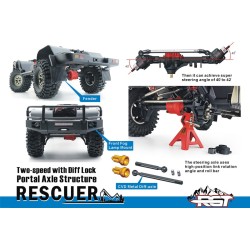 RGT RESCUER CRAWLER 1/10 GRIS