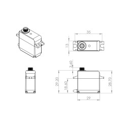 SERVO MKS HV69 10,2KG/0,10S