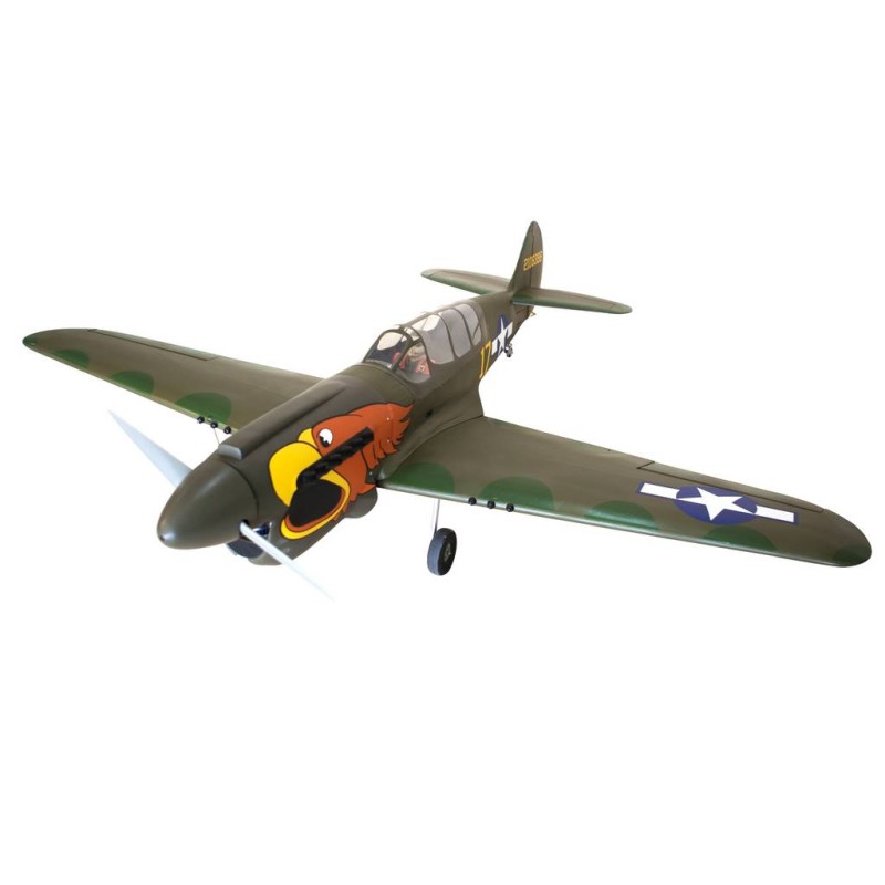 SEAGULL MODELS P-40 WARHAWK PARROTHEAD 50-60CC TREN ELECTRICO