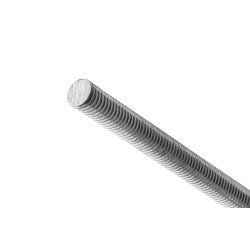 VARILLA ACERO ROSCADA M2,5 200MM (2 PIEZAS)