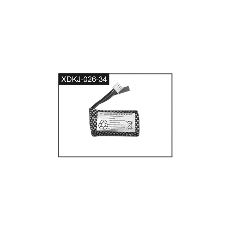 ABSIMA BATERIA Li-ion, 7,4V 600mAh