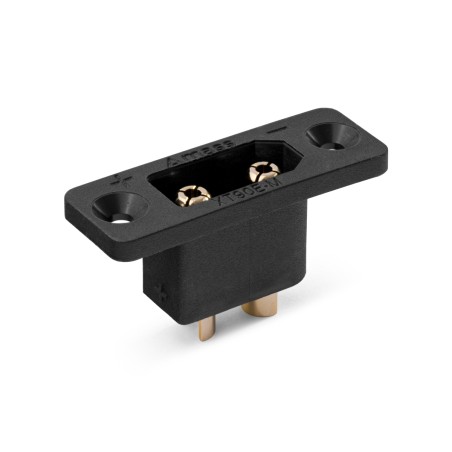 CONECTOR XT90 MACHO C/SOPORTE (2)