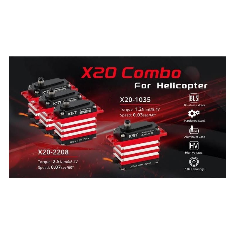 COMBO SERVOS KST X20