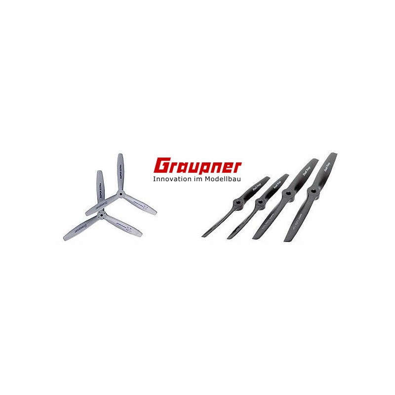 HELICE TRIPALA GRAUPNER 12x8
