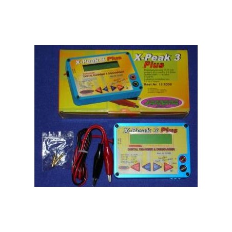 'CARGADOR', 'BATERIA', 'LIPO', 'X-PEAK 3 PLUS', 'CARGADOR LIPO X-PEAK 3 PLUS'