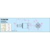 MOTOR BRUSHLESS OS 3825-750, O.S. OMA-3825-750W