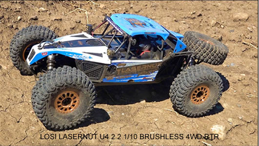 LOSI LASERNUT U4 2.2 1/10 BRUSHLESS 4WD RTR