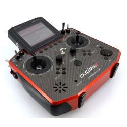 EMISORA JETI DS16 G2 CARBON LINE ROJO + 10R