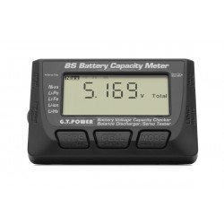 COMPROBADOR BATERIAS LI-PO DIGITAL 1-8/ TESTER SERVO 5V