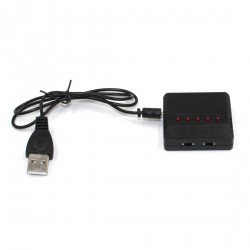 CARGADOR USB 4 SALIDAS DE 3,7V