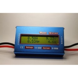 WATT METER -MEDIDOR DE AMPERIOS-