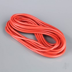 CABLE SILICONA 10 AWG (1M) ROJO