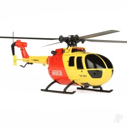 HELICOPTERO BO-105 ESCALA 250 AMARILLO