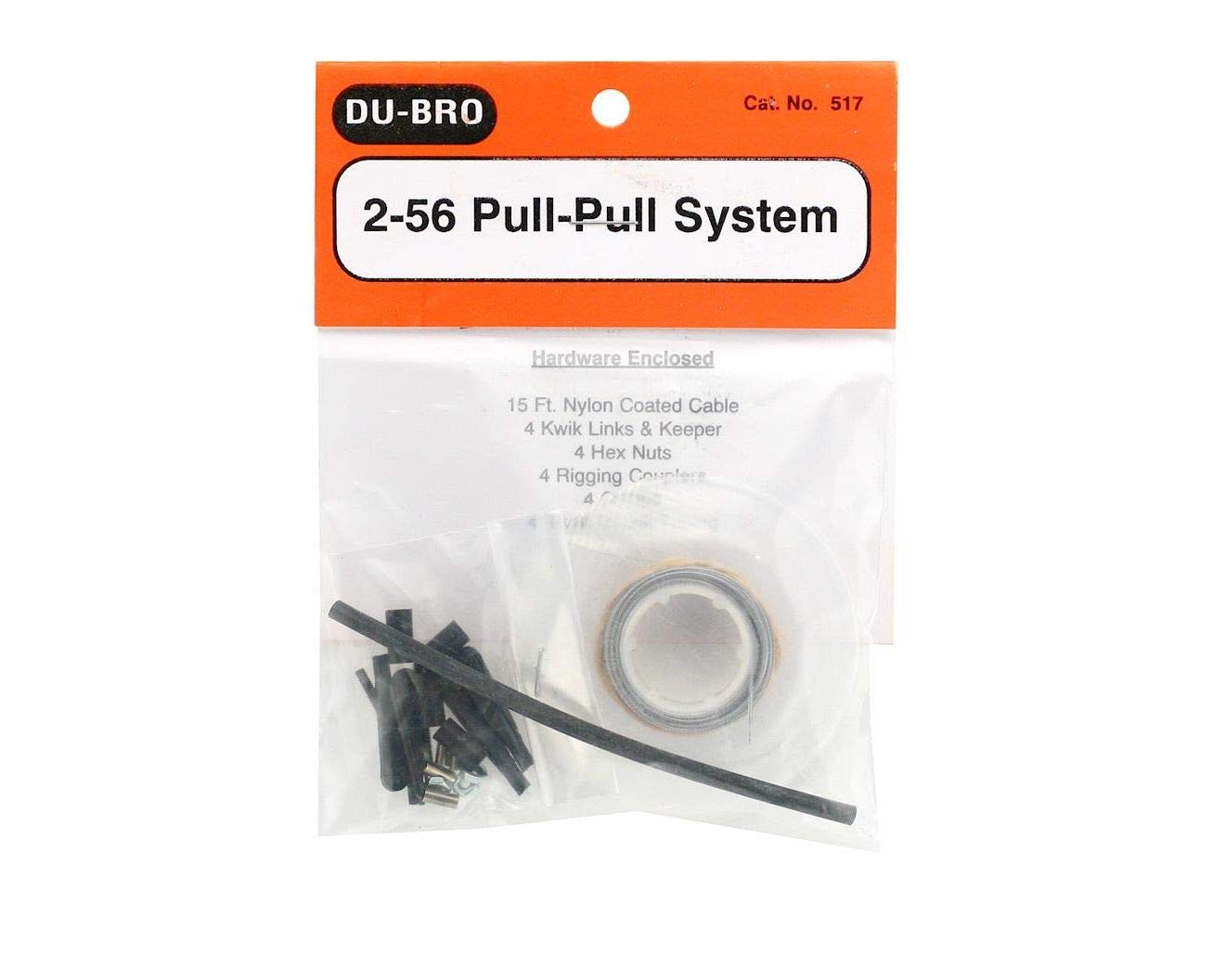 Du-Bro 881 Heavy Duty Dual Pull-Pull System – Complete Cable Control Kit For RC Planes & Models