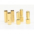CONECTOR ORO 5mm PAREJA