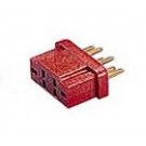 CONECTOR MULTIPLEX HEMBRA ROJO (1)